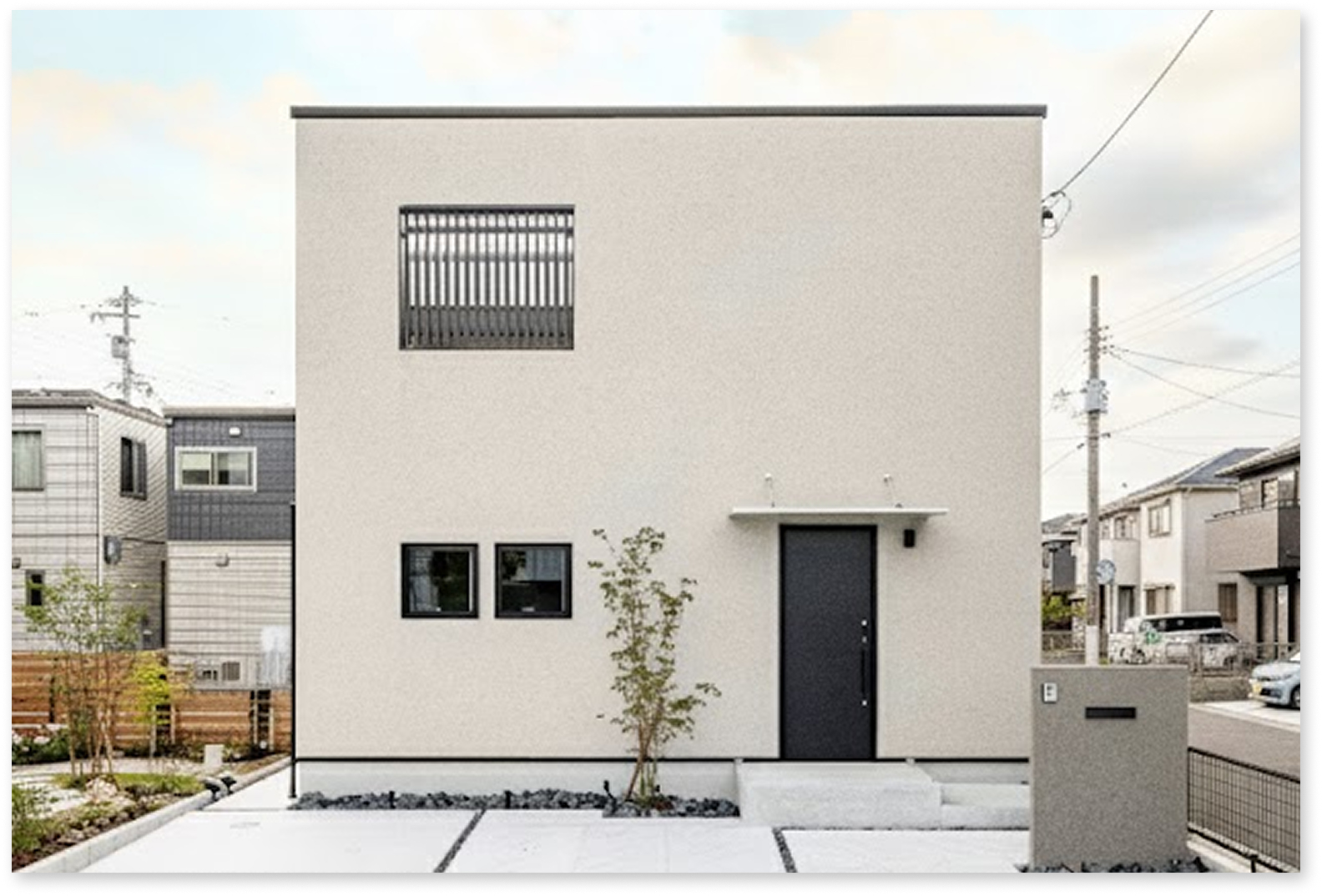 スカイテラスのあるホテルライクな家