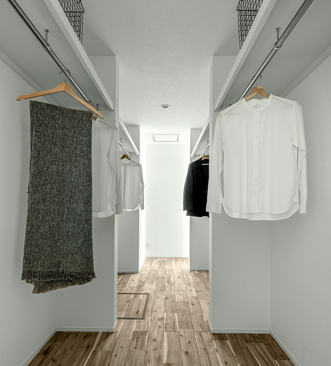 スカイテラスのあるホテルライクな家