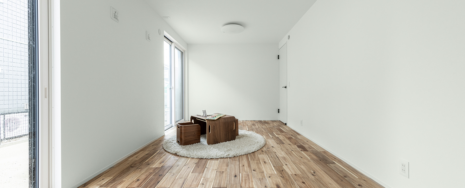 スカイテラスのあるホテルライクな家